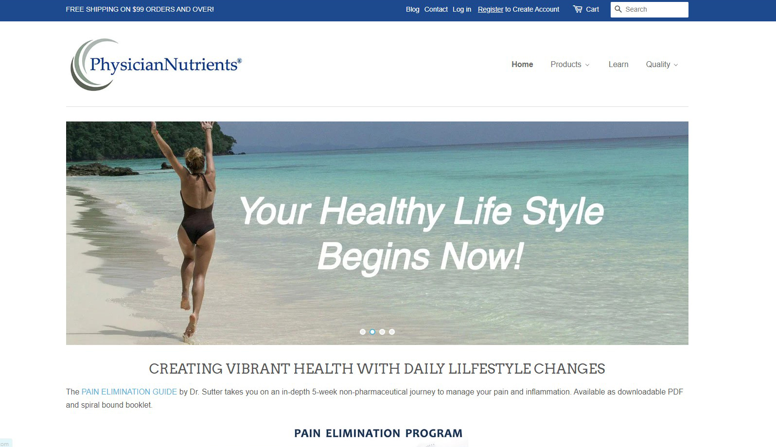 physiciannutrients.com - Pharmaceutical Grade Supplements for Health and Wellness